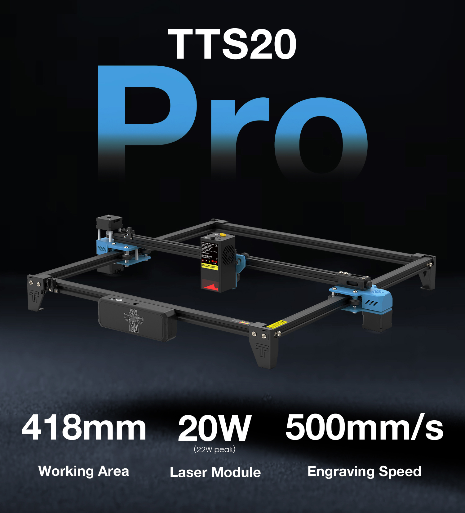 EUUSUKAUMX-Direkt-TwoTrees-TTS-20-Pro-130W-Hochgeschwindigkeits-Lasergravurmaschine-CNC-Unterstuumlt-2010218-2